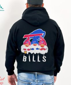 Buffalo Bills football team logo Gnomies Merry Christmas shirt