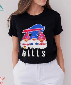 Buffalo Bills football team logo Gnomies Merry Christmas shirt