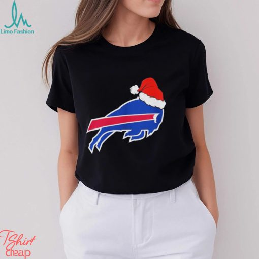 Buffalo Bills logo Santa Hat Christmas 2023 Shirt