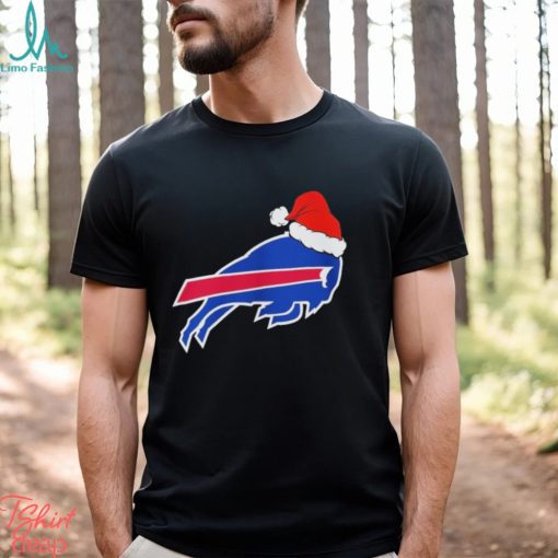 Buffalo Bills logo Santa Hat Christmas 2023 Shirt