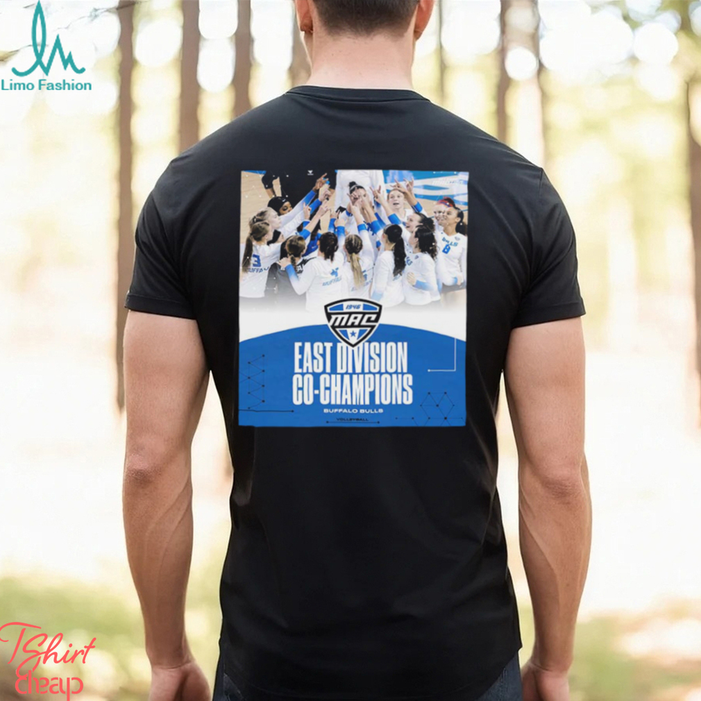 Buffalo Bulls Are The 2023 MAC East Division Co Champions Unisex T Shirt Buffalo Bulls Are The 2023 MAC East Division Co Champions Unisex T Shirt