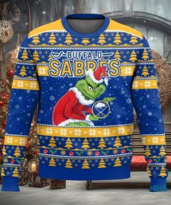 Buffalo Sabres Grinch AOP Ugly Christmas Sweater Christmas Gift For Men And Women