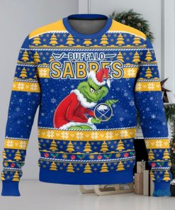 Buffalo Sabres Grinch AOP Ugly Christmas Sweater Christmas Gift For Men And Women