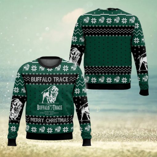 Buffalo Trace Design Christmas Ugly Sweater Gift For Holidays