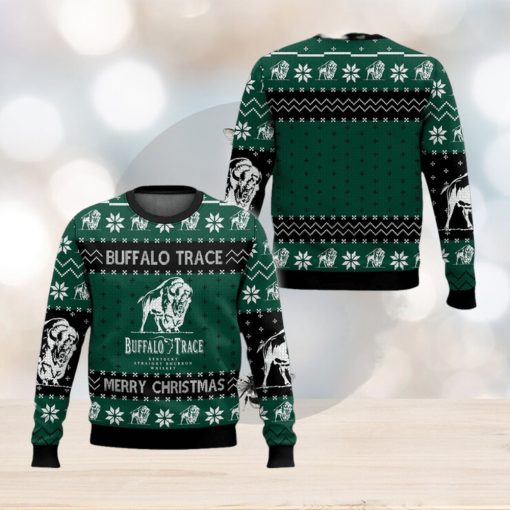 Buffalo Trace Design Christmas Ugly Sweater Gift For Holidays