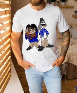 Bugs Bunny and Tasmanian Devil Looney tunes cartoon shirt