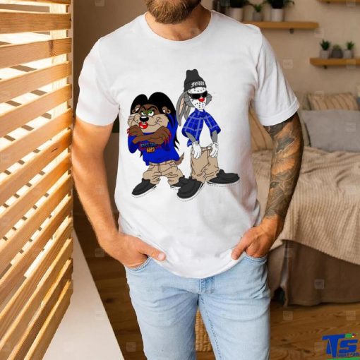 Bugs Bunny and Tasmanian Devil Looney tunes cartoon shirt