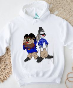 Bugs Bunny and Tasmanian Devil Looney tunes cartoon shirt