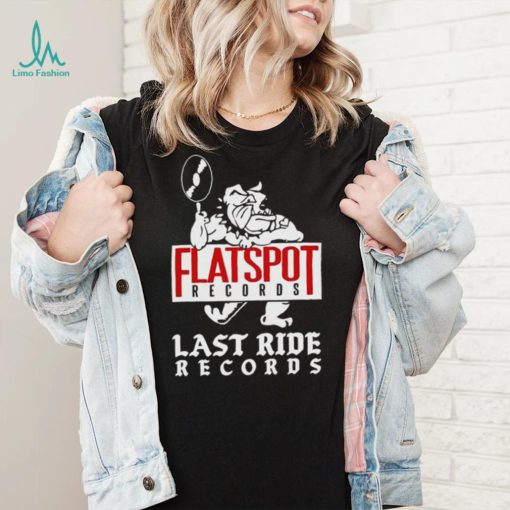 Bulldog flatspot records last ride records shirt