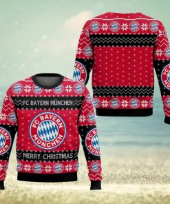 Bundesliga FC Bayern Munchen Ugly Christmas Sweater For Men And Women