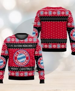 Bundesliga FC Bayern Munchen Ugly Christmas Sweater For Men And Women