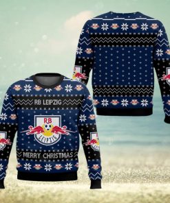 Bundesliga RB Leipzig Style Christmas Ugly 3D Sweater For Fans