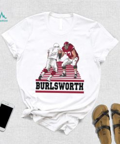 Burlsworth in action shirt