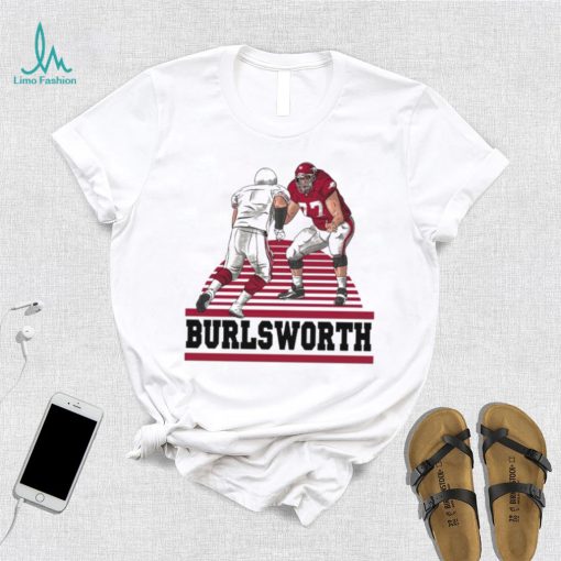 Burlsworth in action shirt