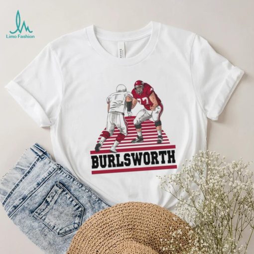 Burlsworth in action shirt