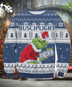 Busch Light Grinch AOP Ugly Christmas Sweater Christmas Gift For Men And Women