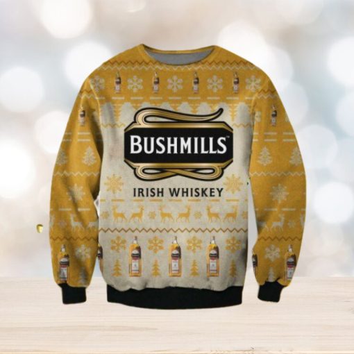 Bushmills Christmas Ugly Sweater Gift For Men And Women