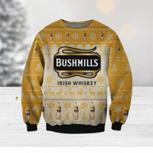 Bushmills Christmas Ugly Sweater Gift For Men And Women