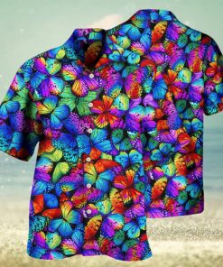 Butterfly Multi Bright Butterflies Hawaiian Shirt