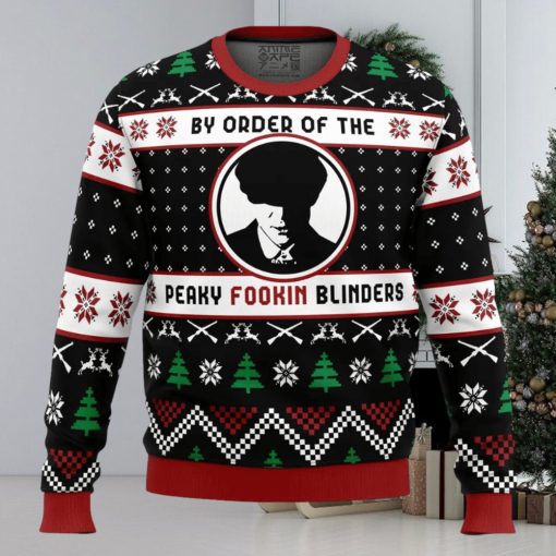 By The Order of The Peaky Blinders Peaky Blinders Ugly Christmas Sweater