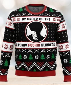 By The Order of The Peaky Blinders Peaky Blinders Ugly Christmas Sweater