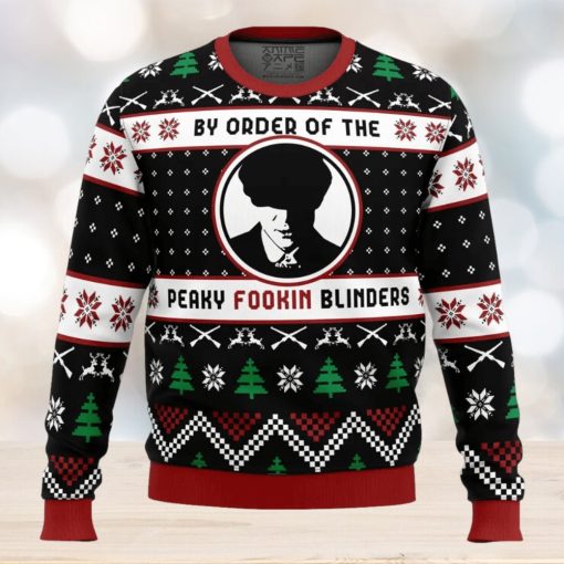 By The Order of The Peaky Blinders Peaky Blinders Ugly Christmas Sweater