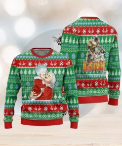 Byakuya x Senku Anime Ugly Christmas Sweater Custom Dr Stone Xmas Gift