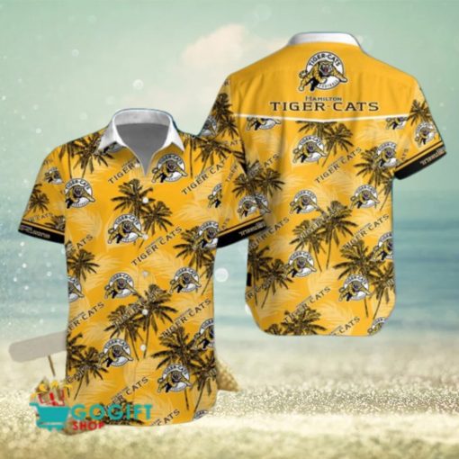 CFL Hamilton Tiger Cats Hawaiian Shirt