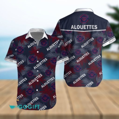 CFL Montreal Alouettes Hawaiian Shirt