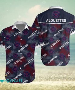 CFL Montreal Alouettes Hawaiian Shirt