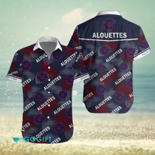 CFL Montreal Alouettes Hawaiian Shirt