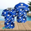 NHL Toronto Maple Leafs Hawaiian Shirt Tropical Hat And Glasses Pattern Summer Hawaiian Shirt