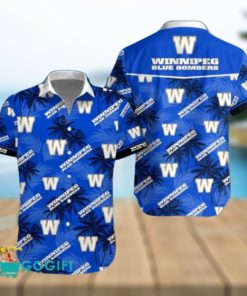 CFL Winnipeg Blue Bombers Hawaiian Shirt