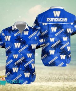 CFL Winnipeg Blue Bombers Hawaiian Shirt