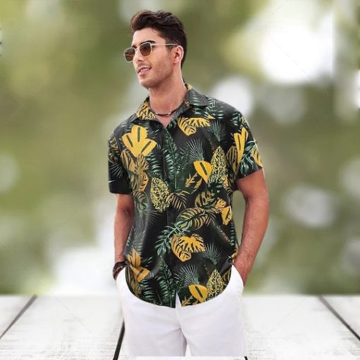 COOFANDY Men’s Hawaiian Shirt