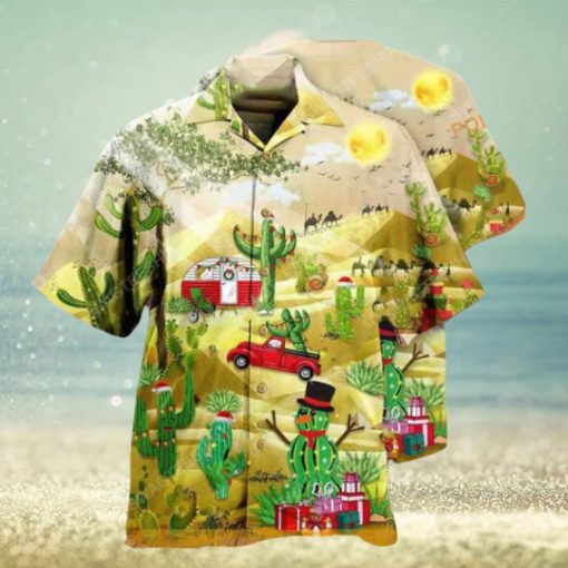 Cactus & Holiday Vibe Hawaiian Shirt Funny Xmas Gifts