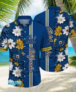 California Golden Bears NCAA3 Flower Hawaii Shirt For Fans