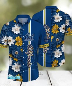 California Golden Bears NCAA3 Flower Hawaii Shirt For Fans