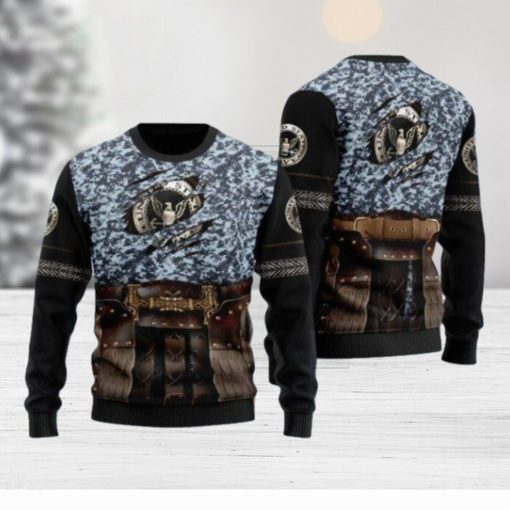 Camouflage I Armour United States Navy Christmas Ugly Sweater 3D