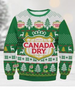 Canada Dry Ginger Ale Christmas Ugly Sweater Gift For Men And Women