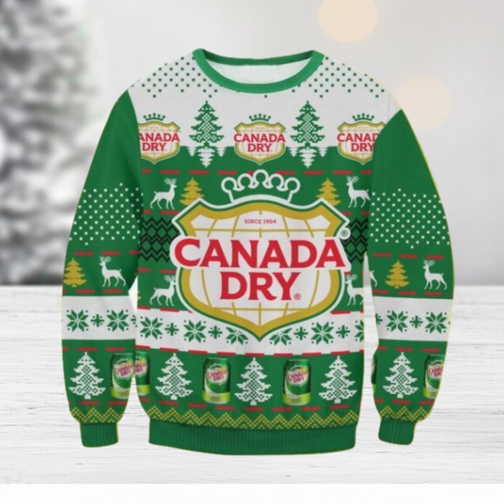 Canada Dry Ginger Ale Christmas Ugly Sweater Gift For Men And Women -  Limotees