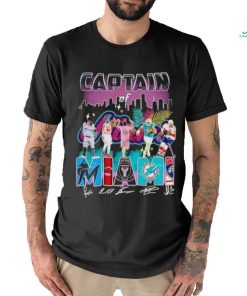 Captain of Miami Sports Team Signatures shirt