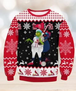 Cardinals Grinch Christmas Christmas Ugly Sweater Gift For Men And Women