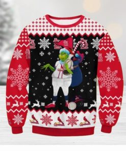 Cardinals Grinch Christmas Christmas Ugly Sweater Gift For Men And Women