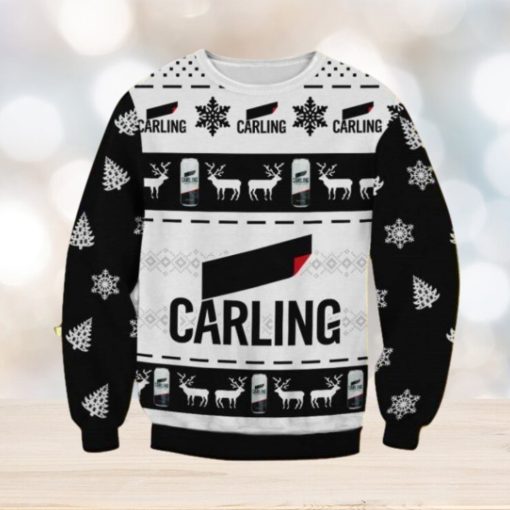 Carling Beer Christmas Ugly Sweater Gift For Men And Women