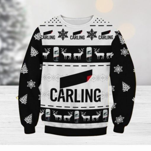 Carling Beer Christmas Ugly Sweater Gift For Men And Women