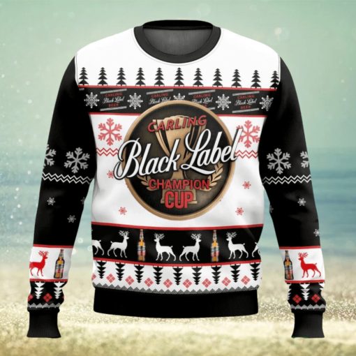 Carling Black Label Beer Christmas Ugly Sweater Special Gift For Xmas