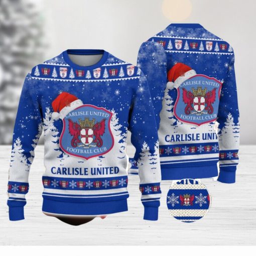 Carlisle United Ugly Christmas Sweater Holiday Gift Ideas For Men And Women Special Christmas Gift