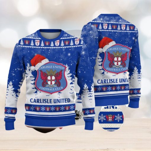 Carlisle United Ugly Christmas Sweater Holiday Gift Ideas For Men And Women Special Christmas Gift