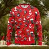 Braaap Moto Grey Version Ugly Christmas Sweater